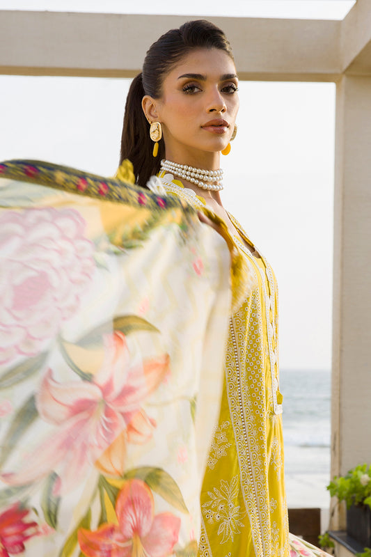 Embroidered Shirt Shalwar Dupatta - 0073