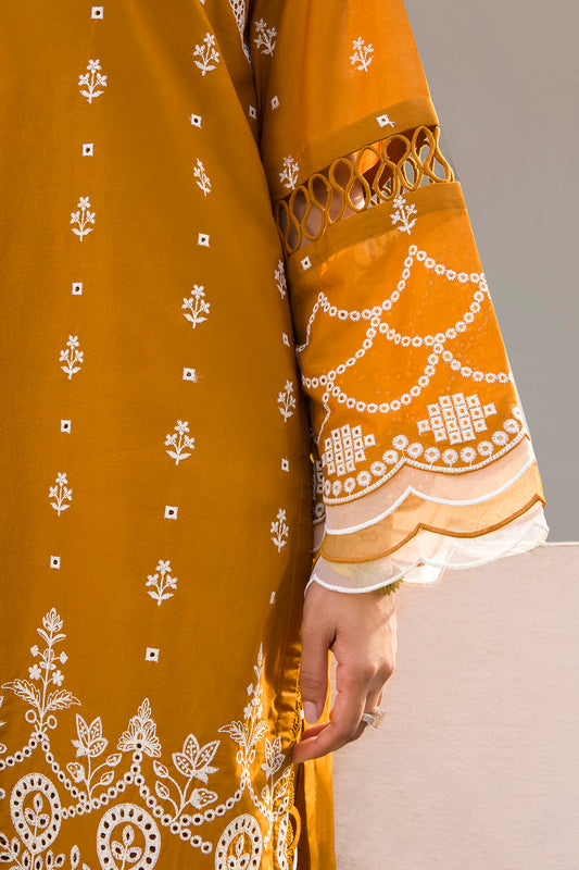 Embroidered Shirt Shalwar Dupatta - 0074
