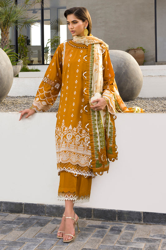 Embroidered Shirt Shalwar Dupatta - 0074