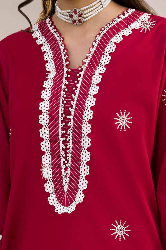 Embroidered Shirt Shalwar Dupatta - 0075