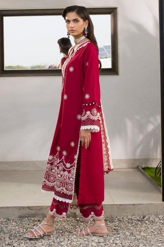 Embroidered Shirt Shalwar Dupatta - 0075