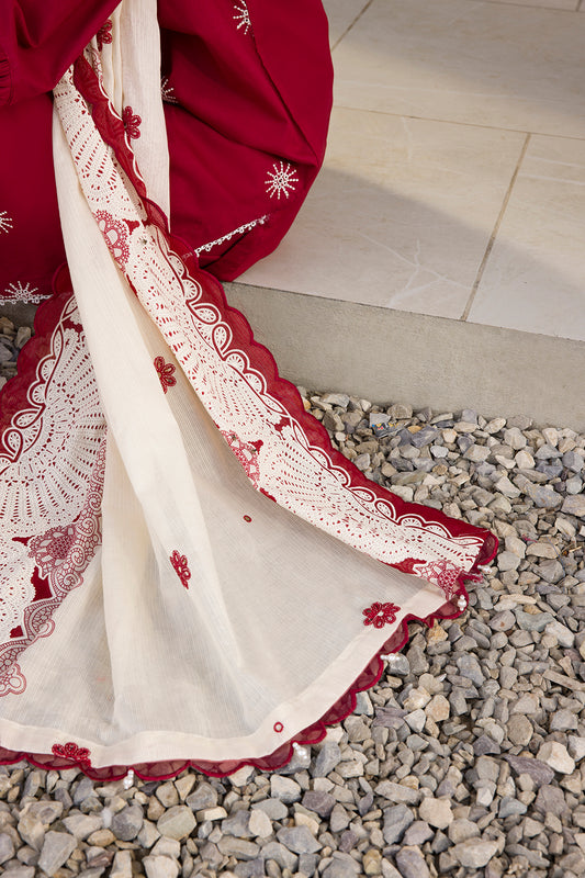 Embroidered Shirt Shalwar Dupatta - 0075