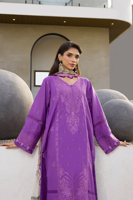 Embroidered Shirt Shalwar Dupatta - 0077