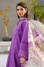 Embroidered Shirt Shalwar Dupatta - 0077