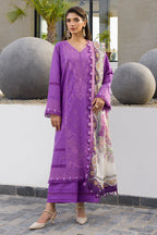 Embroidered Shirt Shalwar Dupatta - 0077