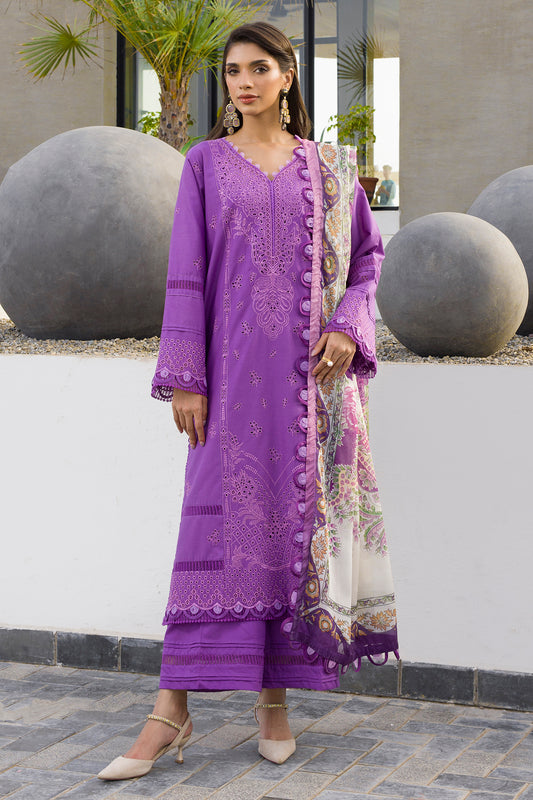 Embroidered Shirt Shalwar Dupatta - 0077