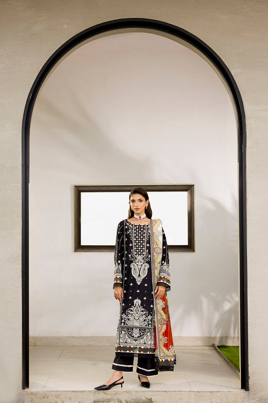Embroidered Shirt Shalwar Dupatta - 0080