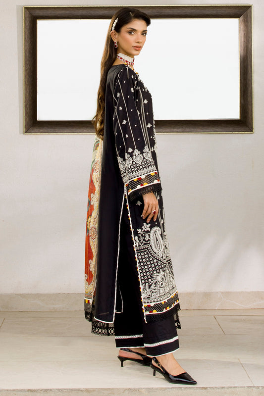 Embroidered Shirt Shalwar Dupatta - 0080