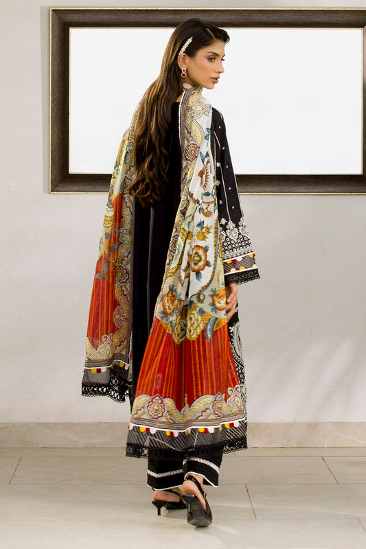 Embroidered Shirt Shalwar Dupatta - 0080