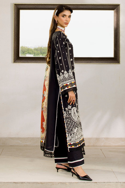Embroidered Shirt Shalwar Dupatta - 0080