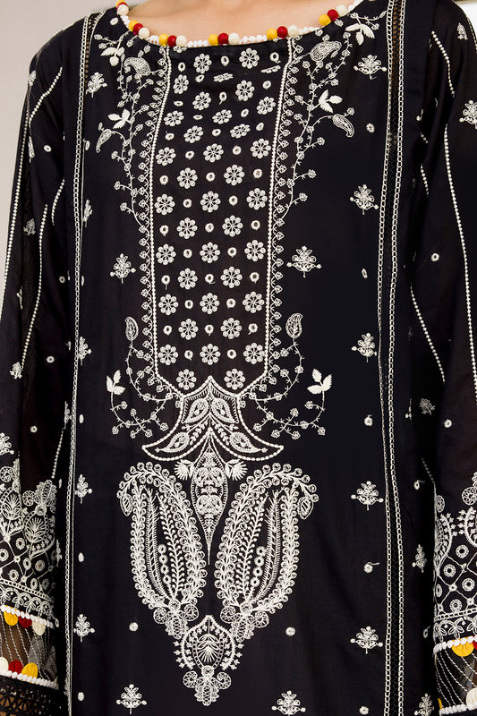 Embroidered Shirt Shalwar Dupatta - 0080