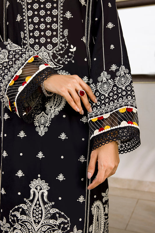 Embroidered Shirt Shalwar Dupatta - 0080