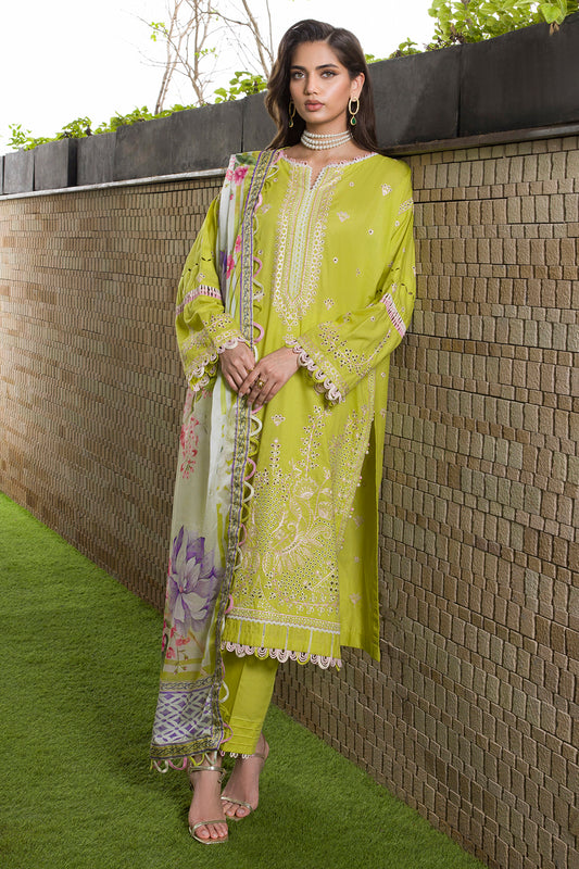 Embroidered Shirt Shalwar Dupatta - 0081