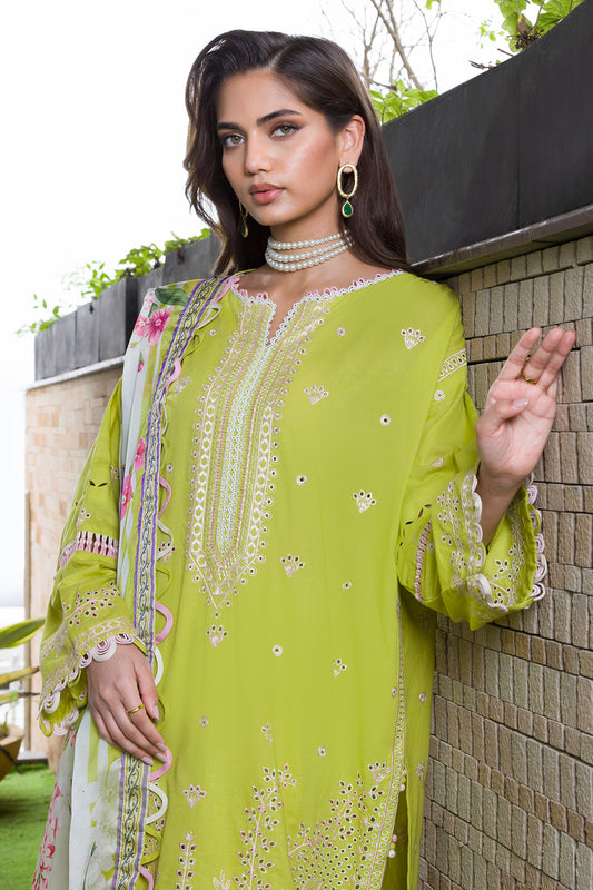 Embroidered Shirt Shalwar Dupatta - 0081