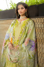 Embroidered Shirt Shalwar Dupatta - 0081
