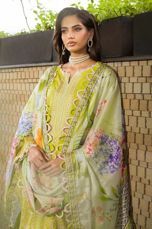 Embroidered Shirt Shalwar Dupatta - 0081