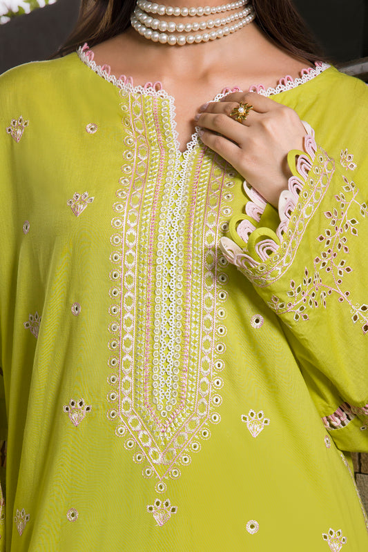 Embroidered Shirt Shalwar Dupatta - 0081