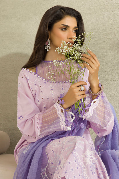 Embroidered Shirt Shalwar Dupatta - 0082