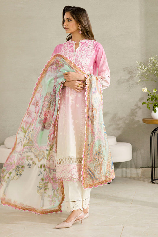 Embroidered Shirt Shalwar Dupatta - 0083