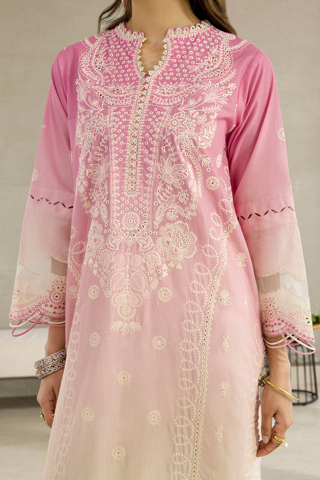 Embroidered Shirt Shalwar Dupatta - 0083
