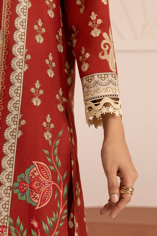 Embroidered Shirt Shalwar Dupatta - 0206