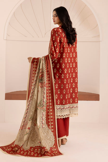 Embroidered Shirt Shalwar Dupatta - 0206