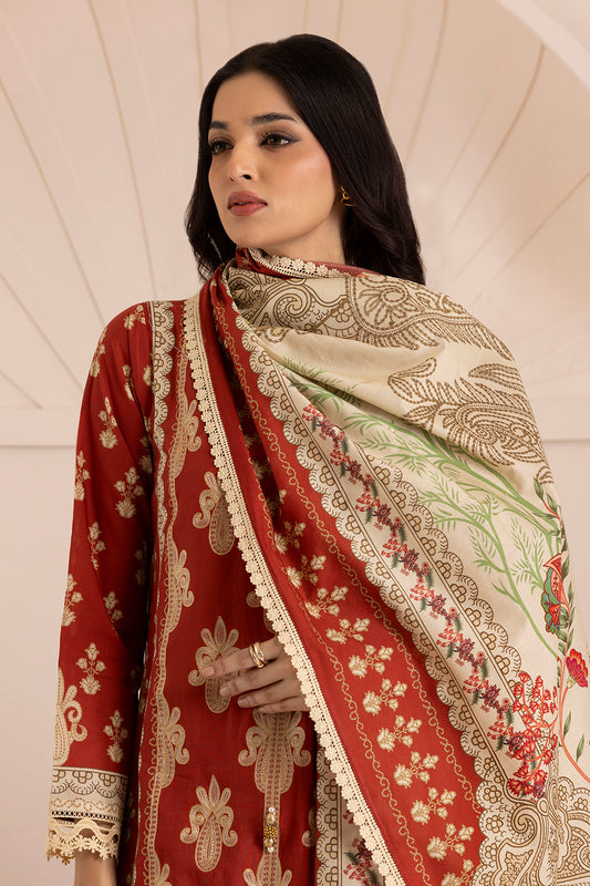 Embroidered Shirt Shalwar Dupatta - 0206