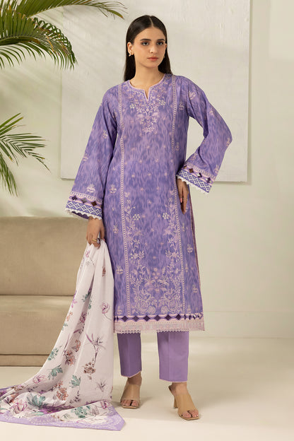 Embroidered Shirt Shalwar Dupatta - 0207