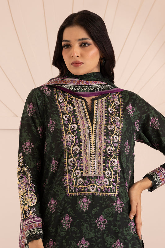Embroidered Shirt Shalwar Dupatta - 0208