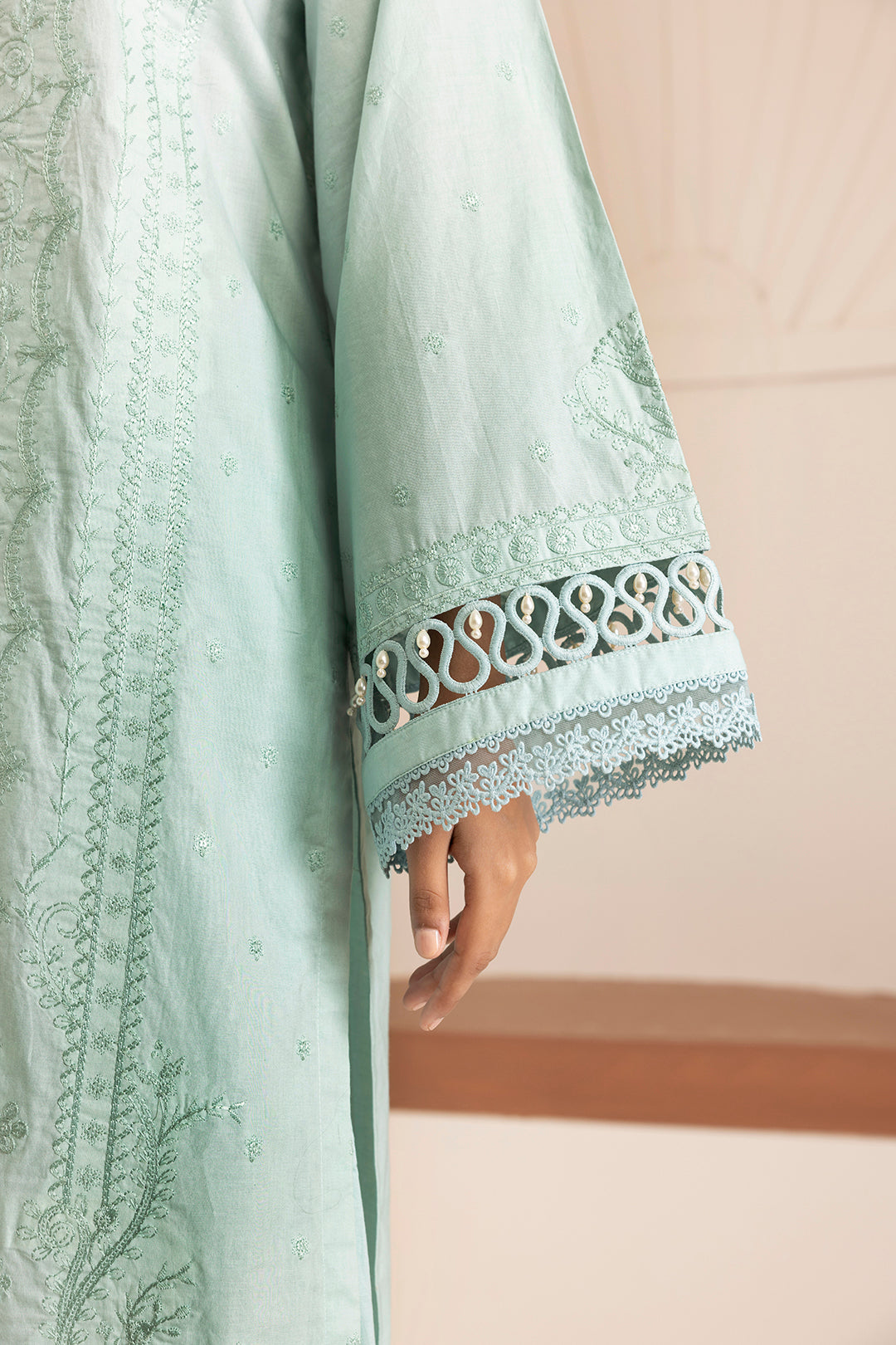 Embroidered Shirt Shalwar Dupatta - 0209