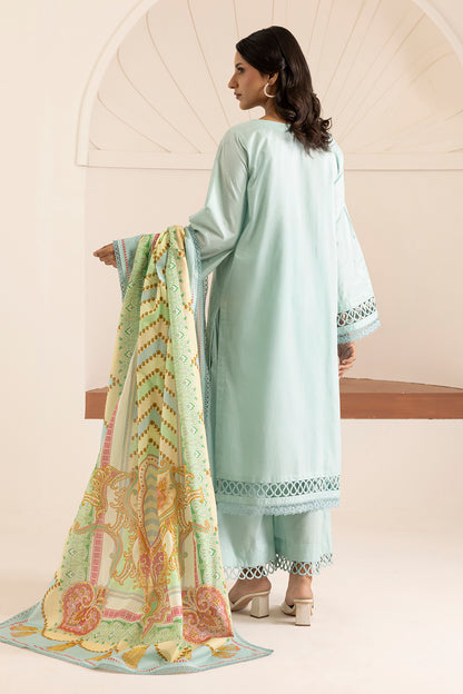 Embroidered Shirt Shalwar Dupatta - 0209