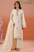 Embroidered Shirt Shalwar Dupatta - 0211
