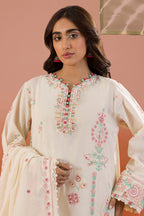 Embroidered Shirt Shalwar Dupatta - 0211