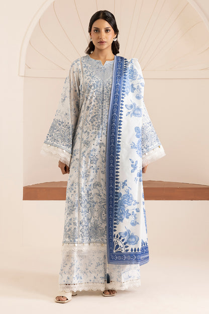 Embroidered Shirt Shalwar Dupatta - 0213