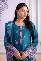 Embroidered Shirt Shalwar Dupatta - 0214