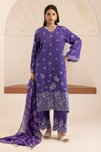 Embroidered Shirt Shalwar Dupatta - 0215