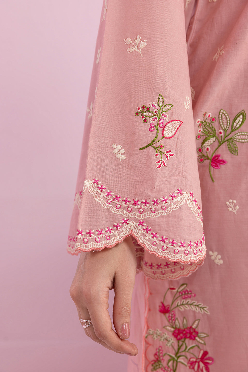 Embroidered Shirt Shalwar Dupatta - 0216