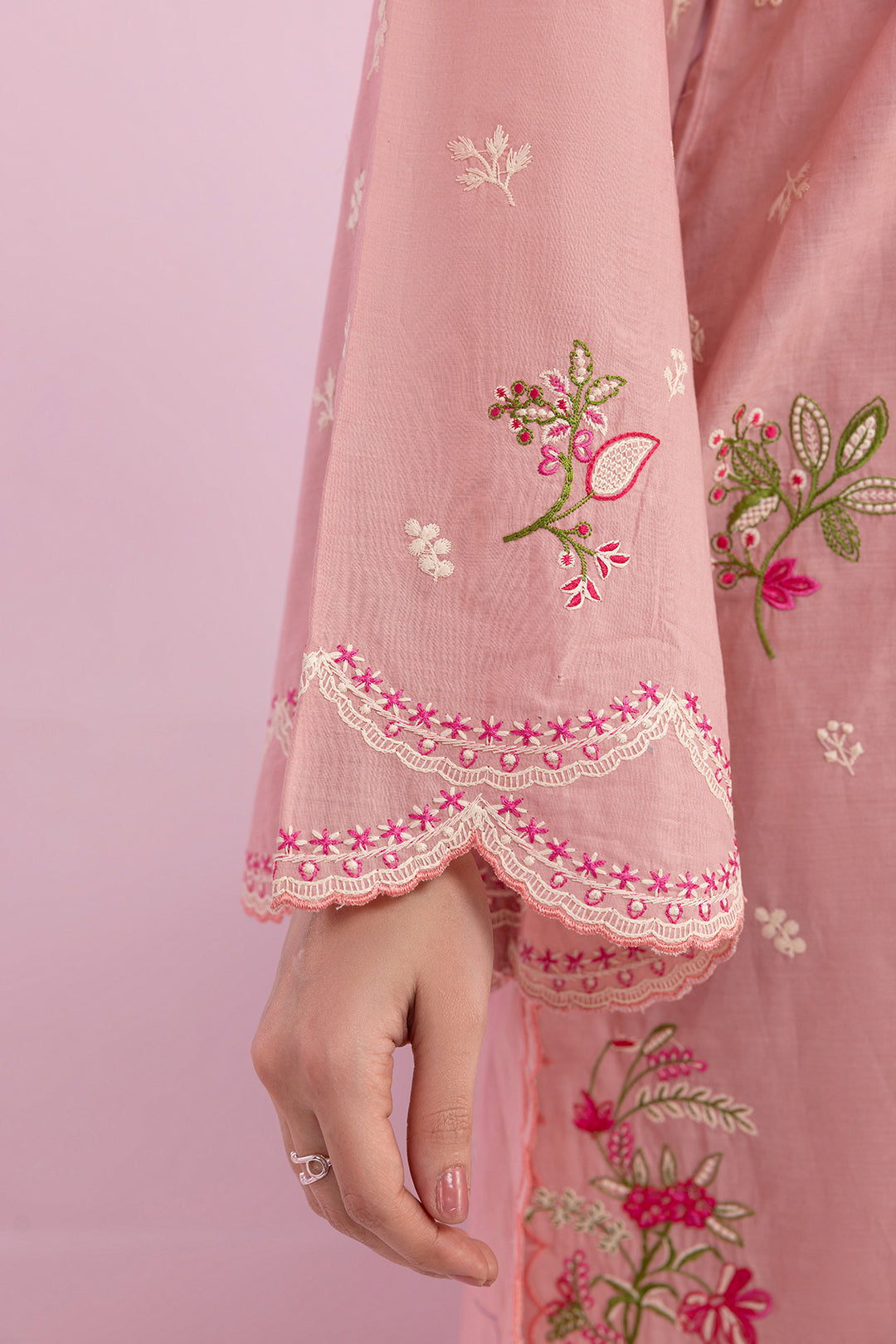 Embroidered Shirt Shalwar Dupatta - 0216