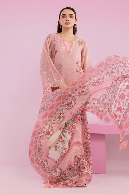 Embroidered Shirt Shalwar Dupatta - 0216