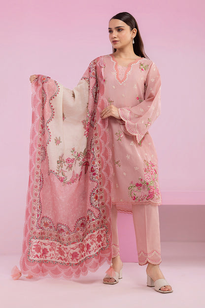 Embroidered Shirt Shalwar Dupatta - 0216