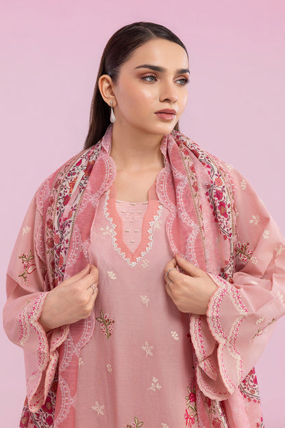 Embroidered Shirt Shalwar Dupatta - 0216
