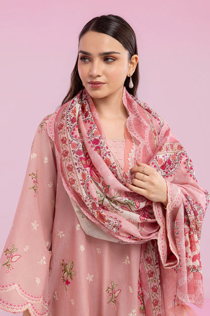 Embroidered Shirt Shalwar Dupatta - 0216