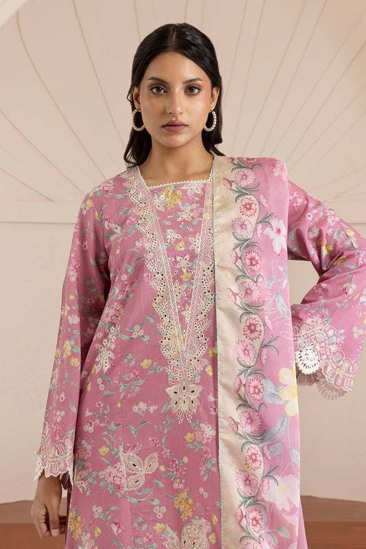 Embroidered Shirt Shalwar Dupatta - 0217