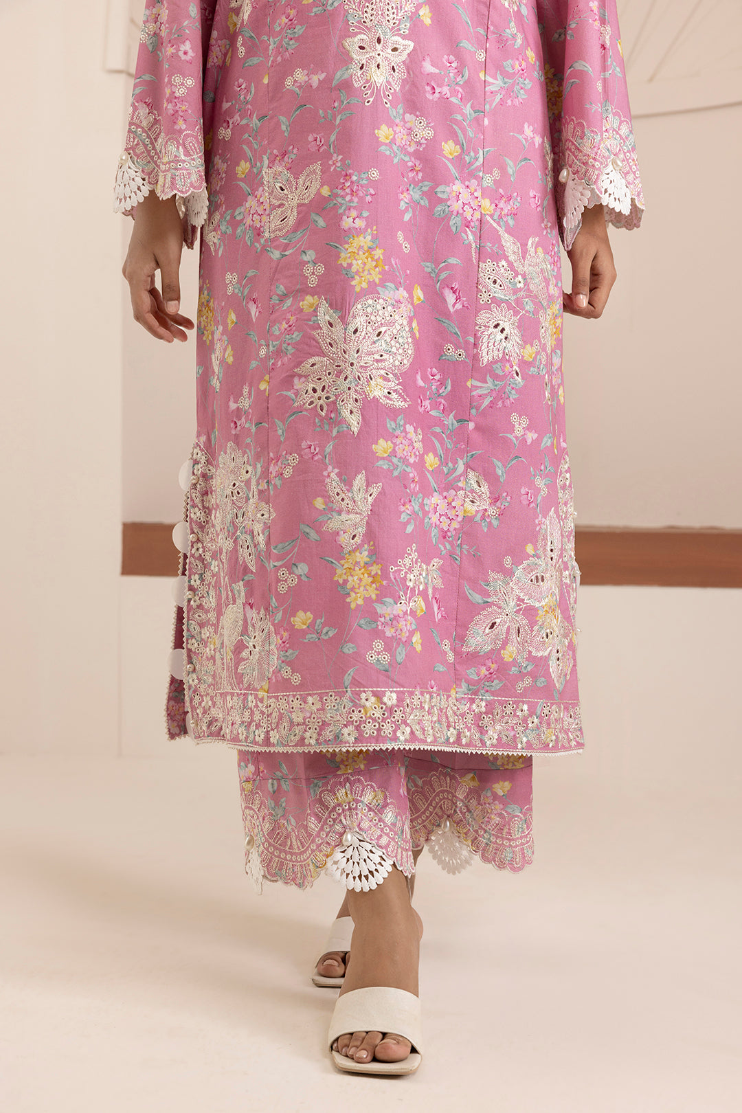 Embroidered Shirt Shalwar Dupatta - 0217