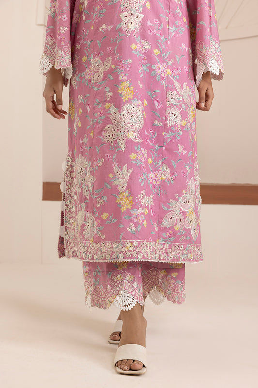 Embroidered Shirt Shalwar Dupatta - 0217