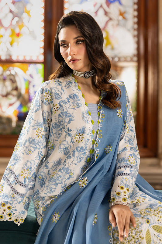 Embroidered Shirt Shalwar Dupatta - 4001