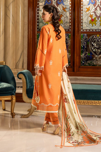 Embroidered Shirt Shalwar Dupatta - 4002