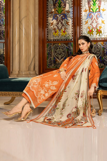 Embroidered Shirt Shalwar Dupatta - 4002