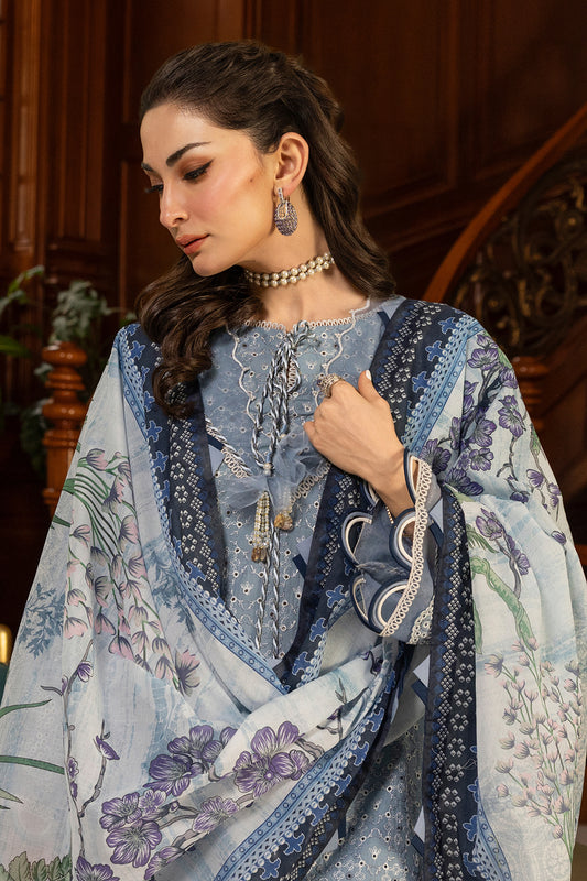 Embroidered Shirt Shalwar Dupatta - 4003