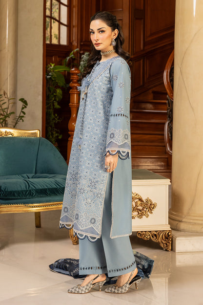Embroidered Shirt Shalwar Dupatta - 4003